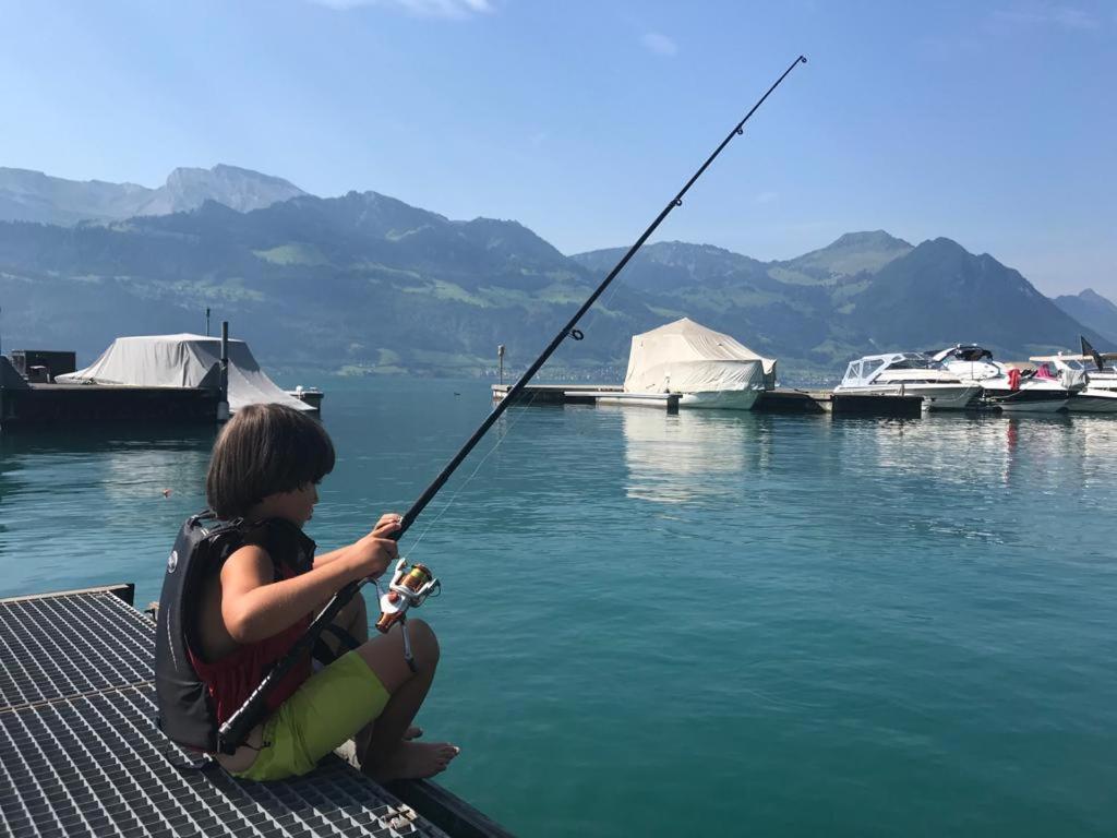 Ferienwohnungen Mit 4 Betten In Gersau Direkt Am Vierwaldstaettersee Екстериор снимка